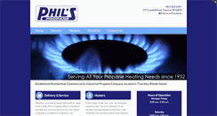 Desktop Screenshot of philspropane.com